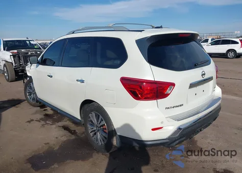 2017 Nissan Pathfinder Sl z USA, uszkodzony, nr VIN 5N1DR2MM3HC617835